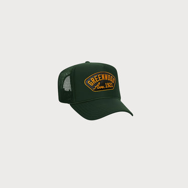 Arc II Trucker Hat (Dark Green) – Greenwood Ave.