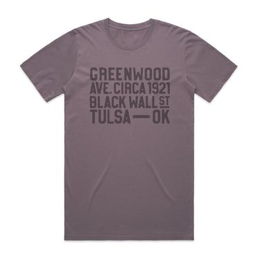 Block Tonal Tee (Faded Mauve)