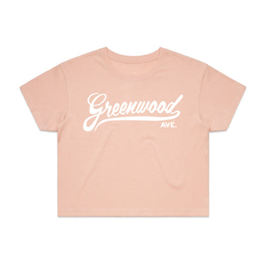 Signature Crop Tee (Pale Pink)
