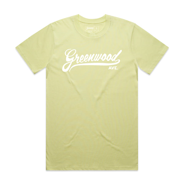 Signature Tee (Lime/White)